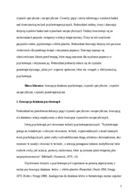 Specyficzne, niespecyficzne - omówienie