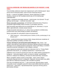 Uczucia a myślenie - omówienie
