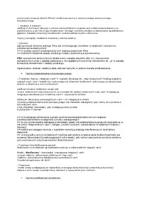 Procesy poznawcze - omówienie