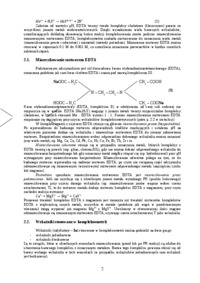 Kompleksometria - wykład - Miareczkowanie kompleksometryczne