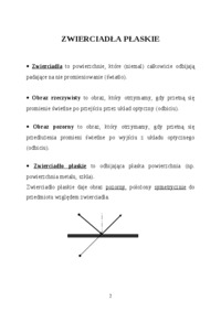 Wykład - optyka geometryczna