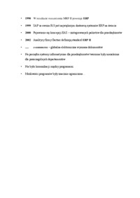 Systemy informatyczne - omówienie