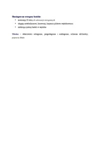 Estrogeny - omówienie