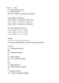 Objętości, pojemności - omówienie