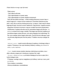 Podział układu nerwowego - omówienie