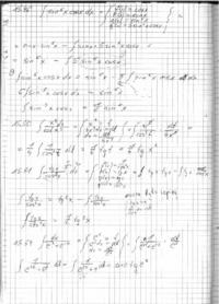 całki rozwiązania praca domowa na ćwiczzeniach