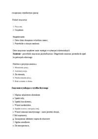 Wysiłek fizyczny - omówienie