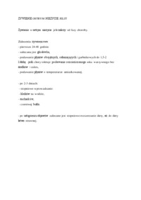 Żywienie ostrym nieżycie jelit - omówienie