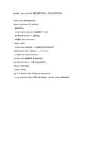 Ostre zapalenia pęcherzyka żółciowego - omówienie