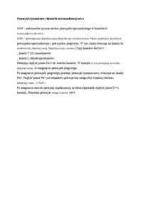 Potencjał czynnościowy komórki rozrusznikowej serca MDP  - omówienie