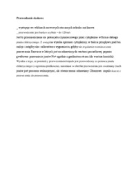 Przewodzenie skokowe - omówienie