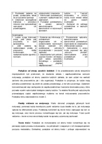 Koncepcje i modele motywacji - omówienie