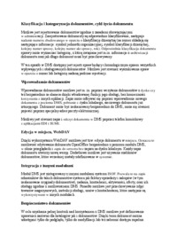 Zarządzanie dokumentami - omówienie