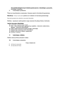 Stosunek leksykologii do innych dziedzin językoznawstwa - wyklad