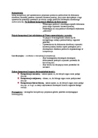 Kompetencja - wykład