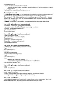 Przeciwciała - wykład