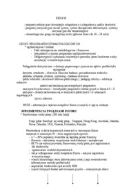 Wykład - Stan zdrowotny jamy ustnej jako fragment kondycji zdrowotnej człowieka