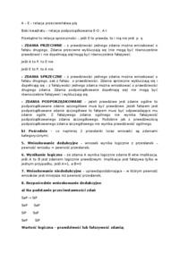  Retoryka a wnioskowanie-opracowanie