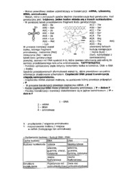 Biochemia, ćwiczenia do egzaminu