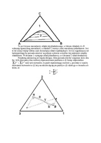 Wyznaczanie krzywej mieszalności układu trójskładnikowego - ćwiczenie