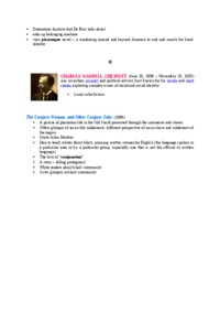 Early African American Fiction-opracowanie