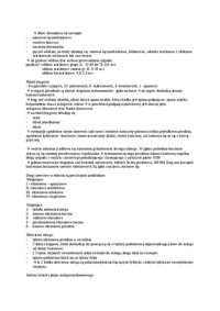 Podział układu nerwowego-opracowanie