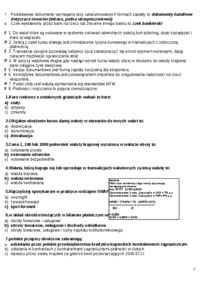 Finanse międzynarodowe - test