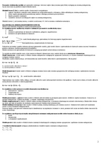 Podstawy Ekonometrii - wykłady