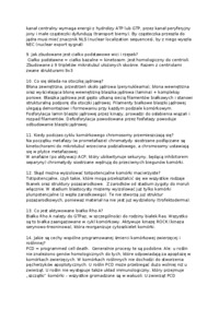 Biologia komórki-pytania - odpowiedzi