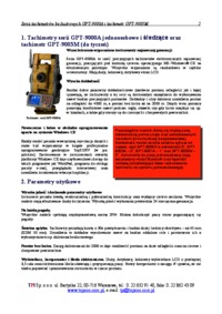 Tachimetr-opracowanie