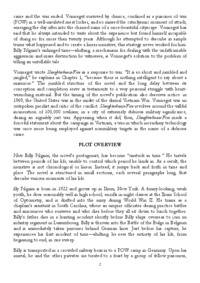 Slaughterhouse-Five - Kurt Vonnegut - opracowanie