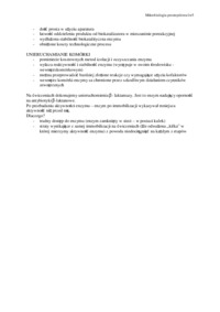 Immobilizacja enzymów-opracowanie