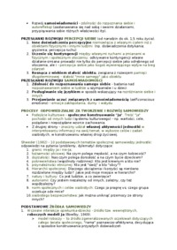 Społeczne aspekty Ja-opracowanie