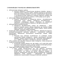 Konstrukcyjne i teoretyczne założenia baterii APIS-opracowanie