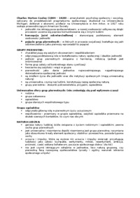 charles-horton-cooley-socjologia-opracowanie