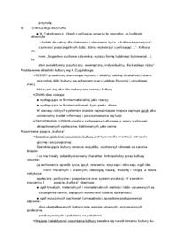 J. Gajda, antropologia kulturowa-opracowanie