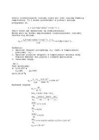 Wyznacznie współczynnika rozszerzalności liniowej - omówienie