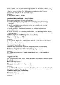 Termodynamika - omówienie