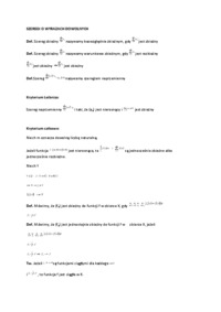 szeregi o wyrazach dowolnych - omówienie