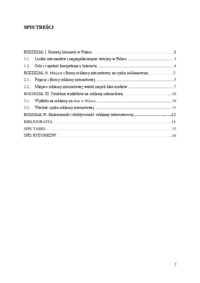 Rozwój reklamy internetowej- referat