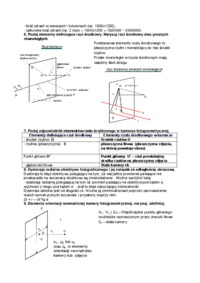 fotogrametria - opracowane pytania na kolokwium