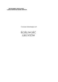 Ściśliwość gruntów - omówienie