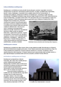 neoklasycyzm - omówienie