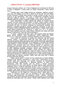 Układ przestrzenny miast w Polsce w dobie lokacji - omówienie