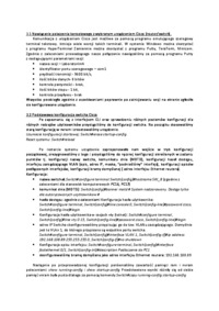 Konfiguracja urządzeń aktywnych - omówienie