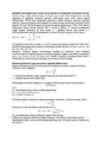 Napęd elektryczny - omówienie