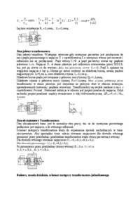 transforamtor jedofazowy - omówienie