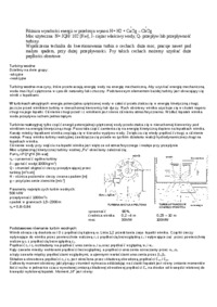 Turbiny wodne - omówienie