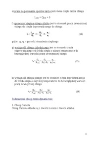 obiegi termodynamiczne - omówienie