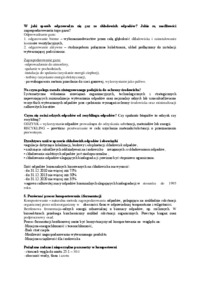 Gospodarka odpadami - opracowanie pytań 